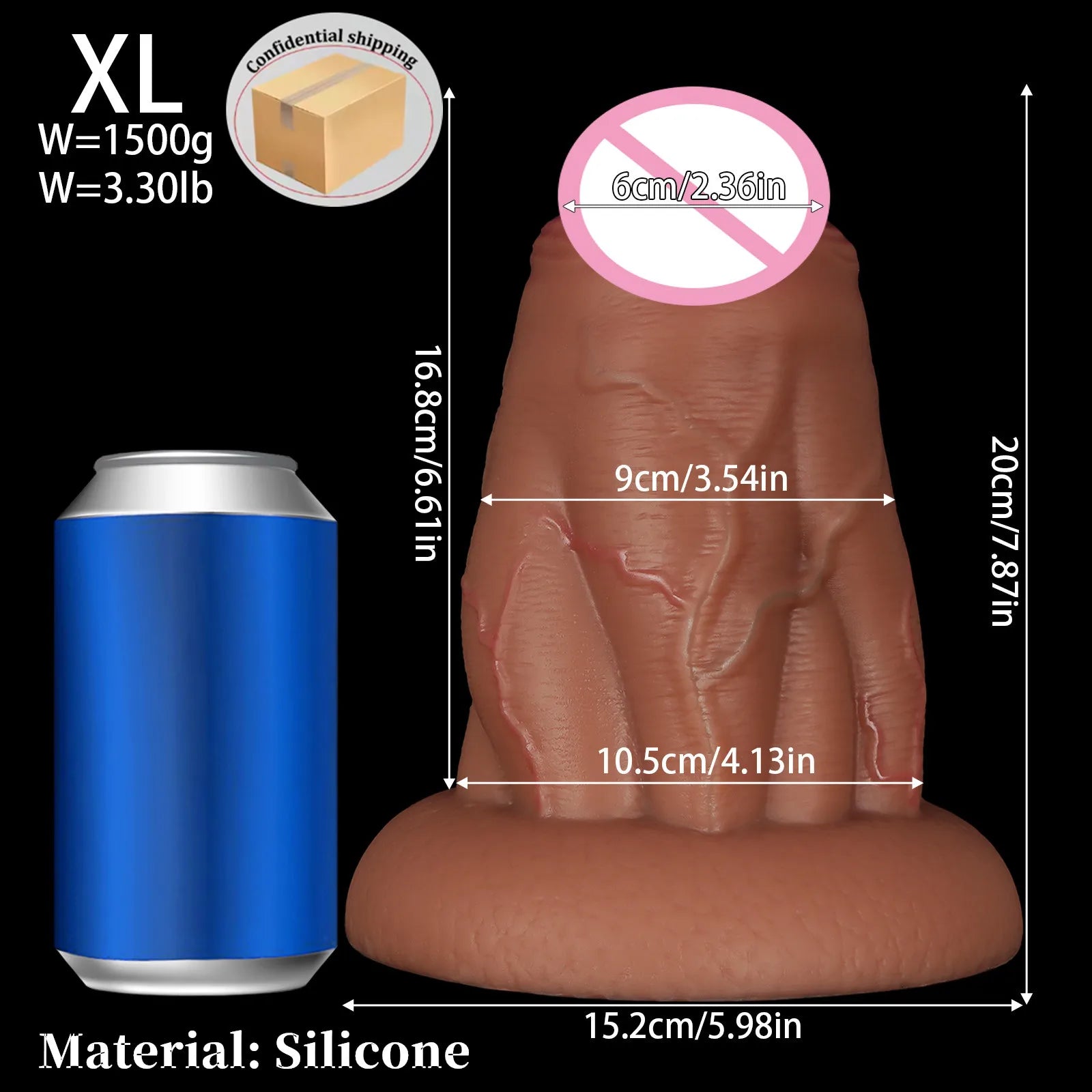 S-XXL Super Huge Anal Dildo 18+ Sex Toys for Wome Men Butt Plug Anal Dilation G-spot/prostate Massage Big Anal Plug Butplug 성인