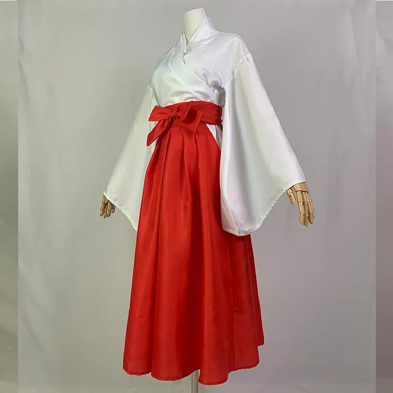 Iori Utahime Cosplay Costume Girls  Kimono Suits Woman Tops Dress Halloween Party Iori Utahime outfits headwear for comic con
