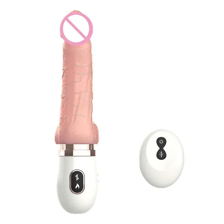 Realistic Dildo Remote Control Automatic Sex Machine Big Penis Vibrator Retractable Dildo Female Masturbator Suction Cup