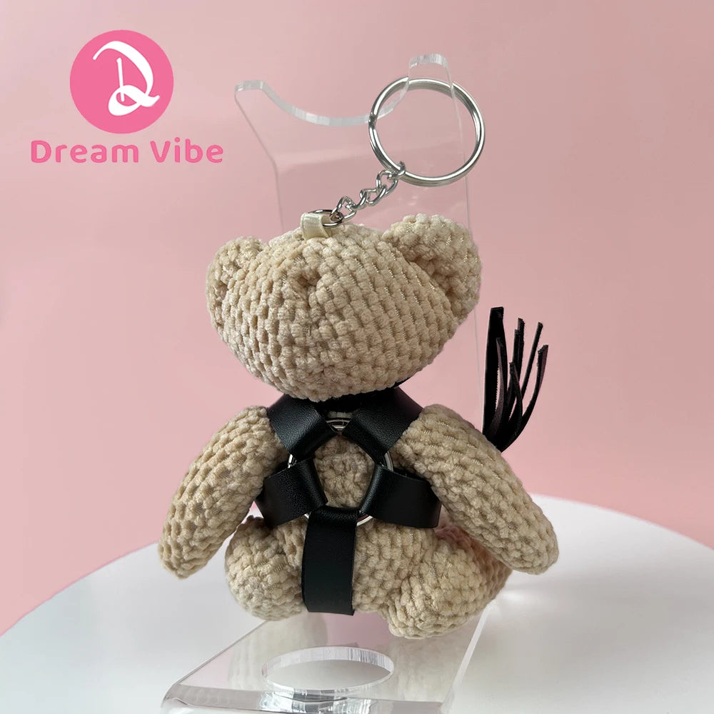 Bondage Bear Love Toy Gift for Bride To Be or Bachelar Party Intimate Sex Play Erotic Fun 18+ Kinky Fetish Sex Toy Game Couple