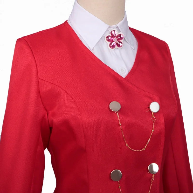 Women's Veronica Sawyer Cosplay Costume Outfits Halloween Heathers the Musical Costume Skirt Suit