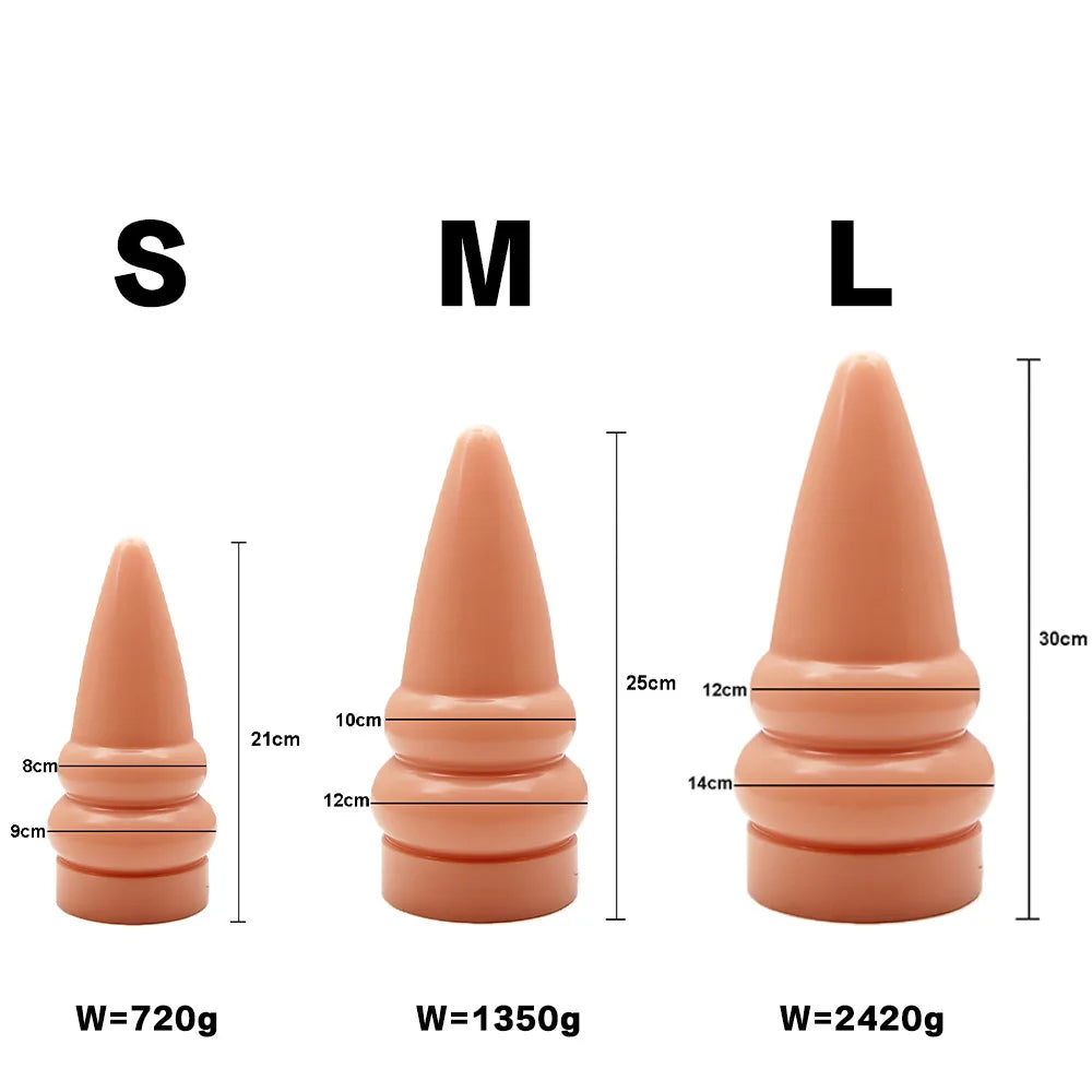 3 Size Dilatador Big Anal Plug Xxl Women ButtPlug For Women Sex Tooys For Man Anal Plugs Huge Buttplug Xxxl Huge Anal Dildo