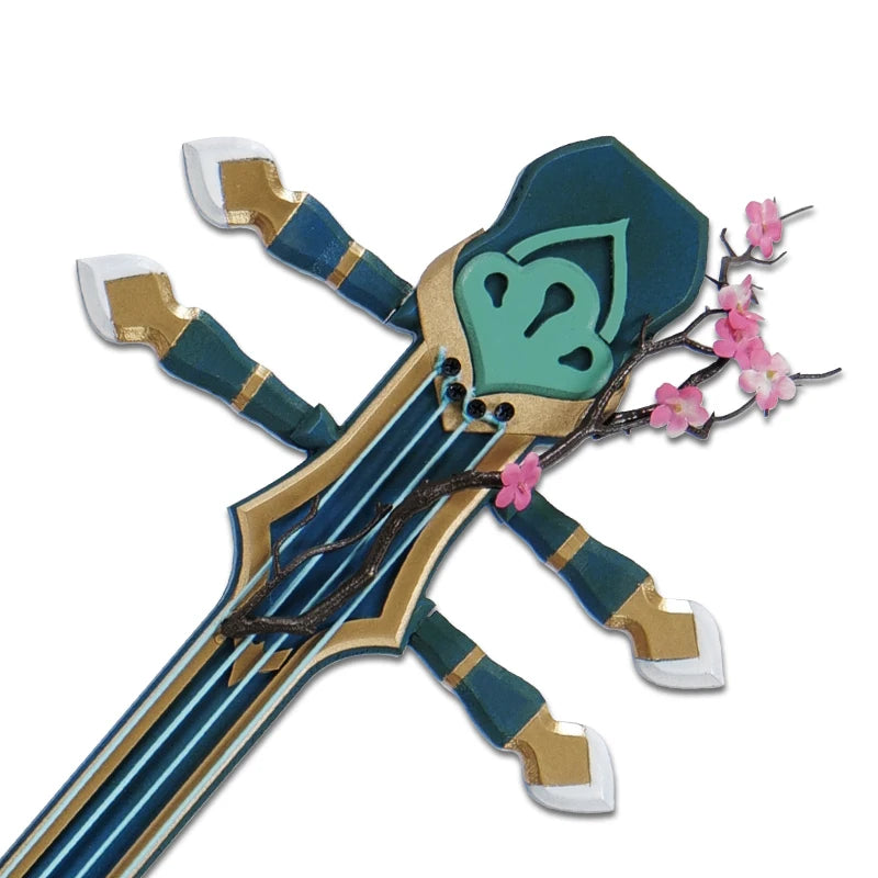 Game Ruan Mei Honkai: Star Rail Armweapons, Pipa, Qin, Broken Iron Cosplay Props Anime Halloween Christmas Party Costumes Wig