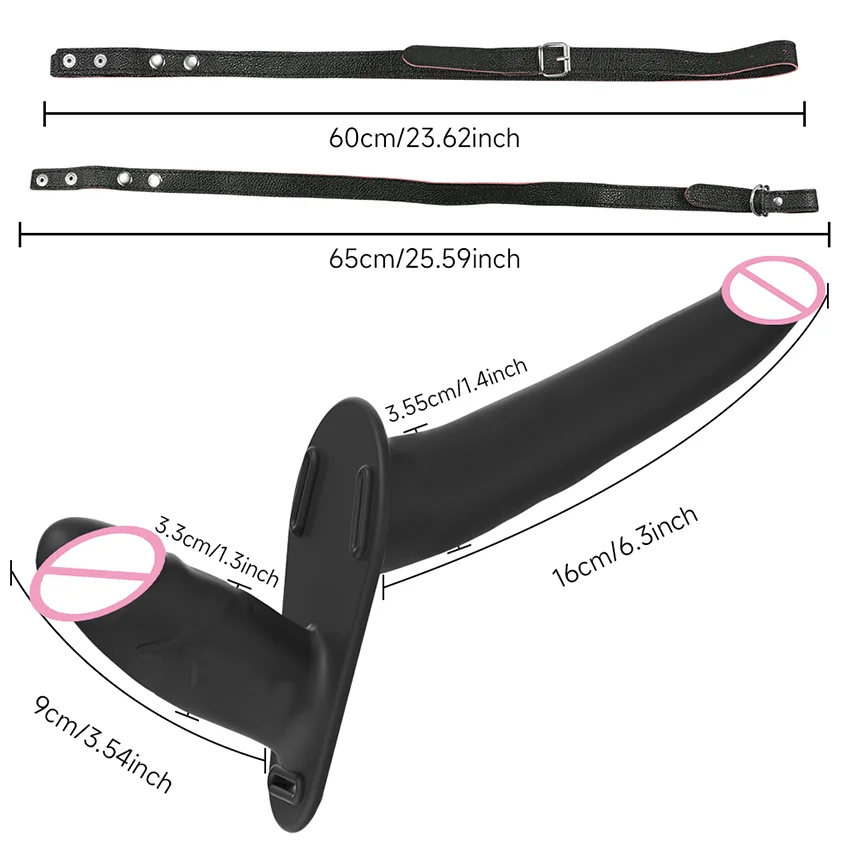 Wearable Double Vibrators Penetration G-Spot Strap On Dildo Panties for Lesbian Vagina Massager Couples Sex Toys Adult Products