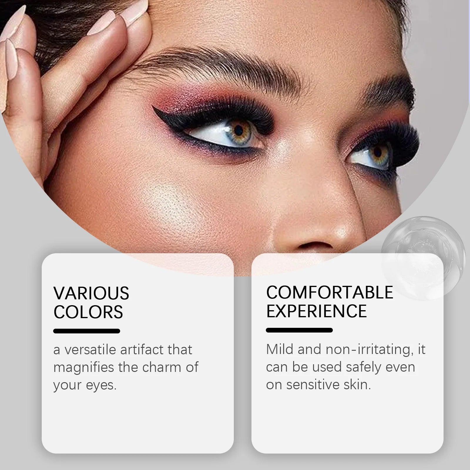 Black Color Liquid Eyeliner Pencil Long-Lasting Natural Smooth Durable Non-Fading Beauty Make-Up Tool Cosmetics Eye Shadow Stick