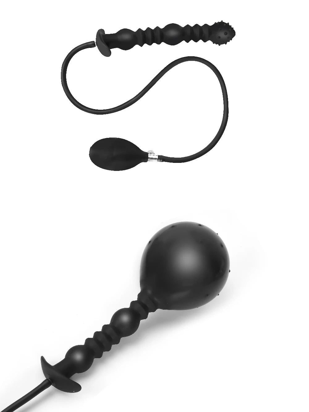 BDSM Vibrator Inflatable Anal Plug Huge Butt Plug Dildo Pump Vaginal Anus Expansion Prostate Massager Sex Toys for Woman Men Gay