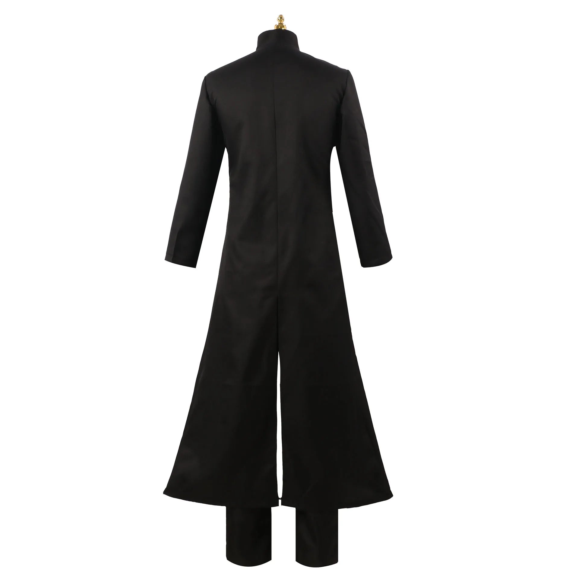 Costom Made Matrix Cosplay Costume Neo Black Men Women Long Trench Coat Jacket Uniform Halloween Party Stage Performance Suit