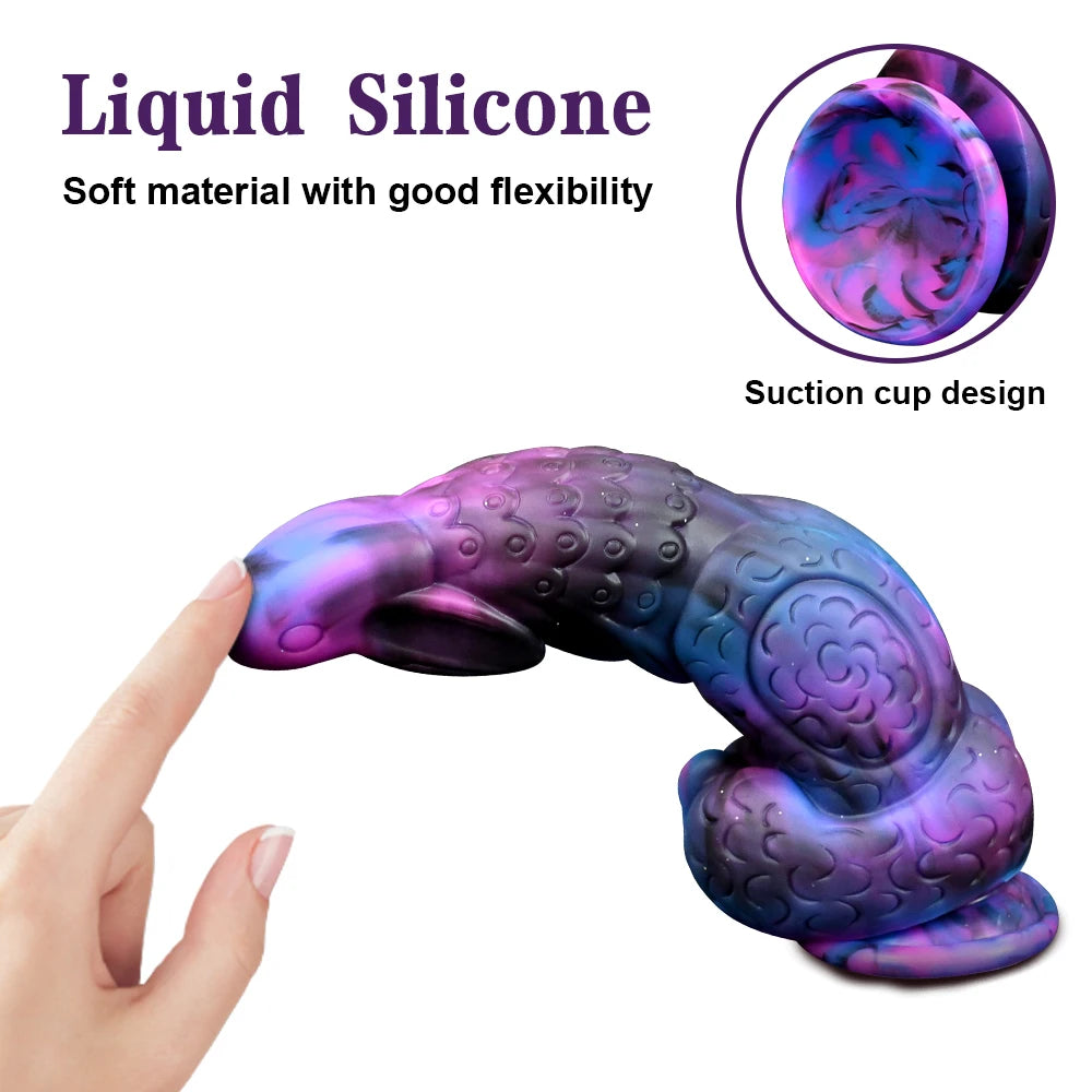 Huge Monster Animal Dildo Lesbian Anal Toys Suction Cup Artificial Penis  Vaginal Dildos Sex Toy for Women Adult  Big Buttplug