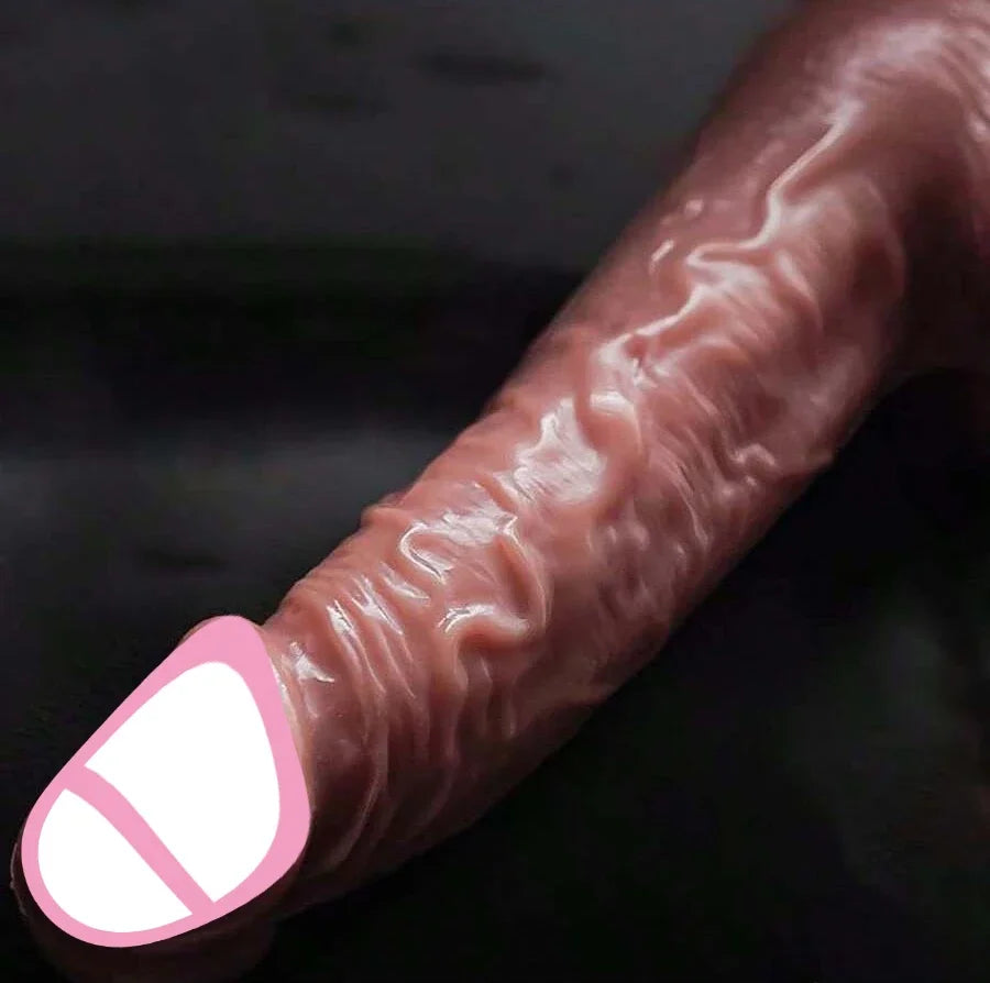 New Realistic Silicone Dildo Huge Sucker Soft Dildos for Women Masturbator Female Vagina Massage Anal Plug Sex Product 18+