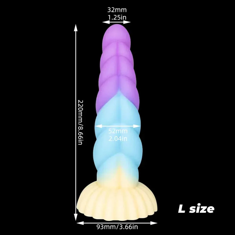 Realistic Monster Dildo for Women Anal Dildo with Strong Suction Cup Silicone Dragon Dildo Prostate Massager Sex Toys for Men