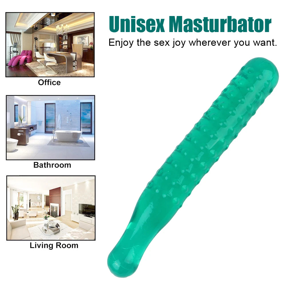 24cm Long Cucumber Big Dildos For Women Vaginal Dilator Anal Plug Men 18 Anus Prostate Massager Female Masturbator Sex Toys Shop