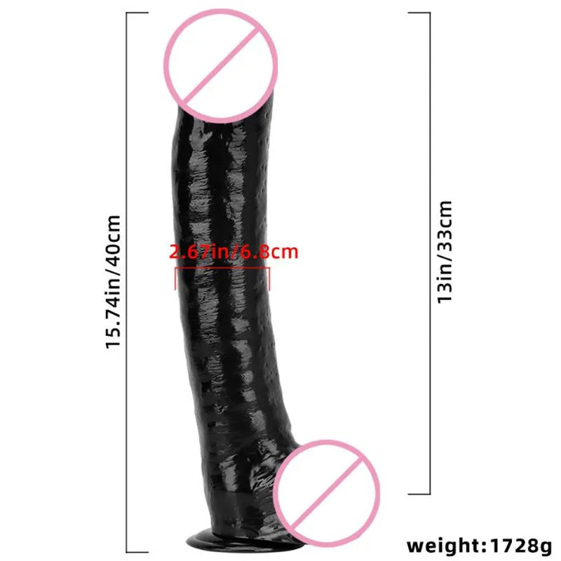 Erotic Huge Realistic Giant Dildo Female Masturbator Penis G-spot Orgasm Suction Cup Anal Plug Big Dick Sex Toys for Women Men