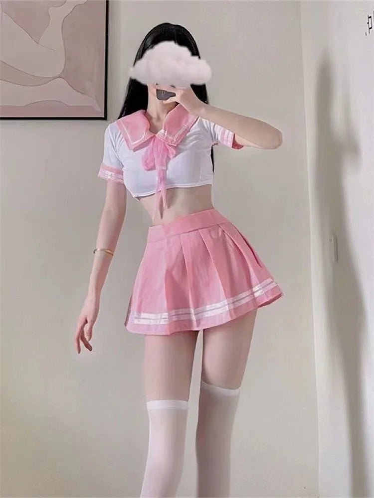 Women's Sexy Nurse Uniform Cosplay For Sex Nurse Naughty Nurse Outfit Sleepwear Babydoll Sexy Lingerie Sex Open Cosplay Costumes
