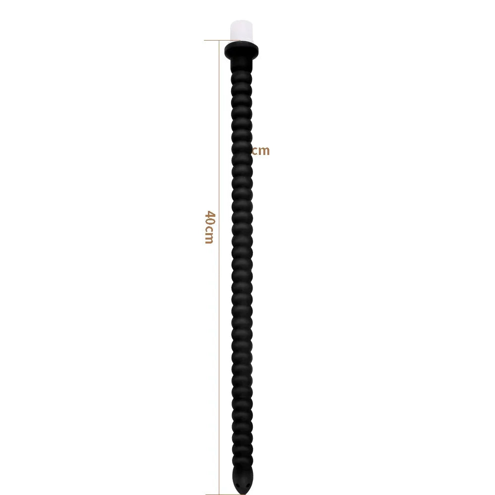 Deep Anal Plug anus Washing Tube for Vaginal Anal Long Buttplug Enema Cleaning Sex Toys for Men Prostate Stimulate Silicone Plug
