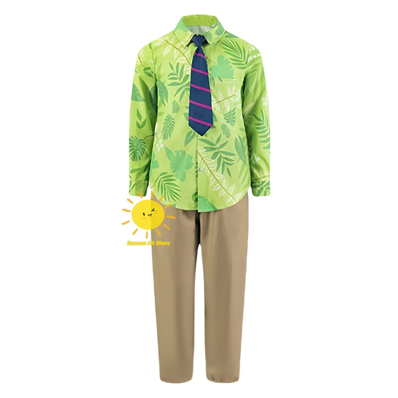 BEAST KINGDOM Nick Wilde Cosplay Costumes Zootopia Cosplay Summer Shirt Tie Nick Suits Halloween Carnival Cos Adult Unisex Gifts