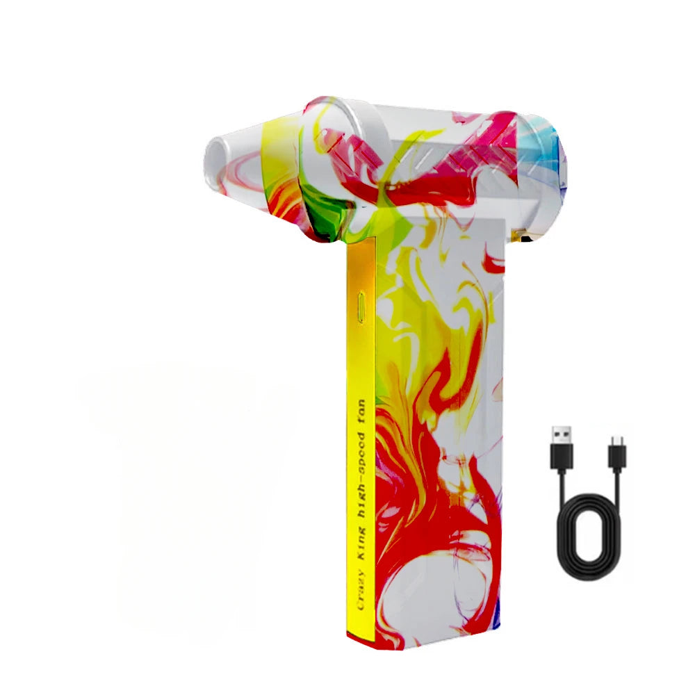 800000 RPM Brushless 10000mAh Motor Electric Turbo Jet Fan High-Speed Turbo Violent Fan Rechargeable Powerful Dust Blower