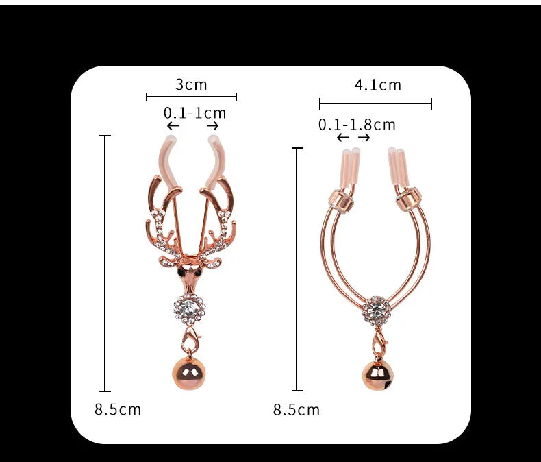 Bdsm Sex Toys For Women Fetish Nipple Clamps Slave Clitoris Clip Exotic Accessories Bondage Restraints Adult Erotic Flirt Games