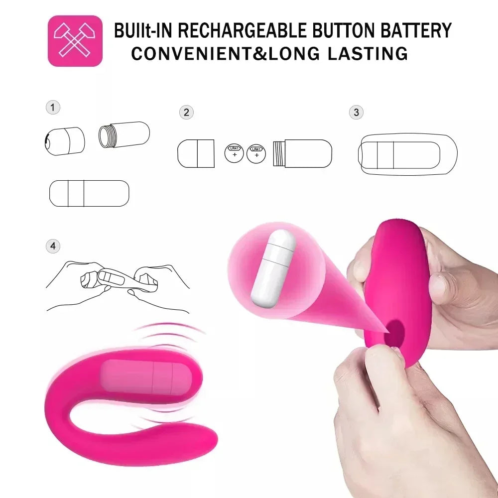 Powerful High Frequency Vibrator Adult Sex Toys G Spot Massage Female Clitoris Vagina Stimulator for Couples Women Panties 18