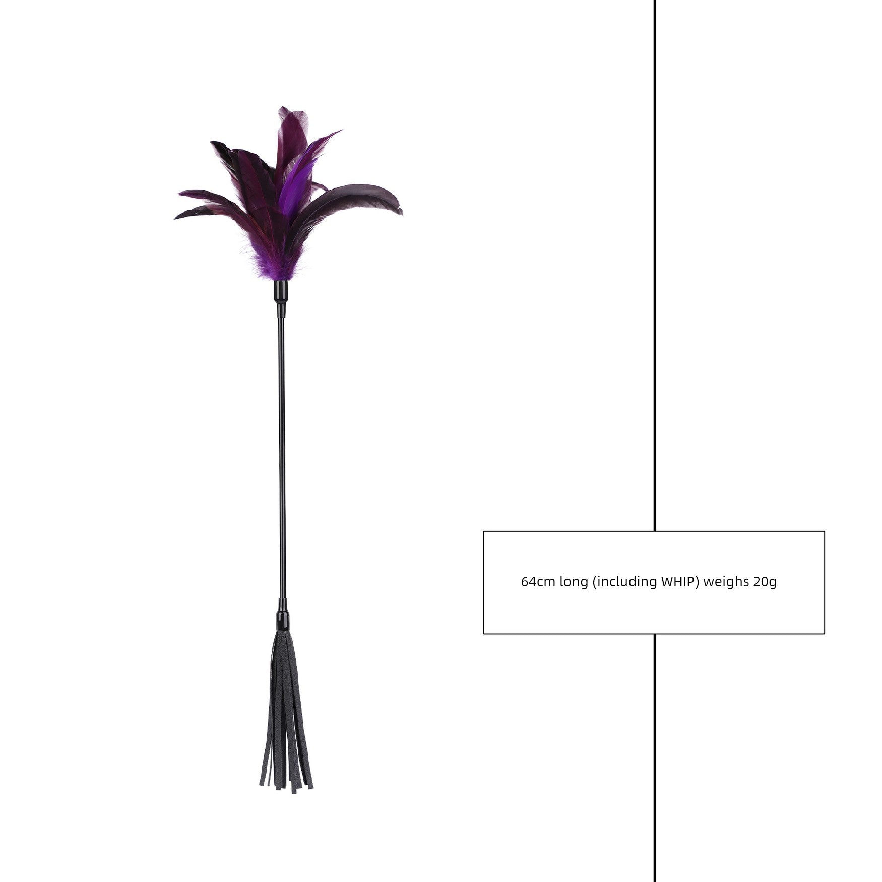 [Aholic Sink] a Variety of Chicken Feather Ostrich Feather Stick Scratch an Itch Funny Cat Toy Stick