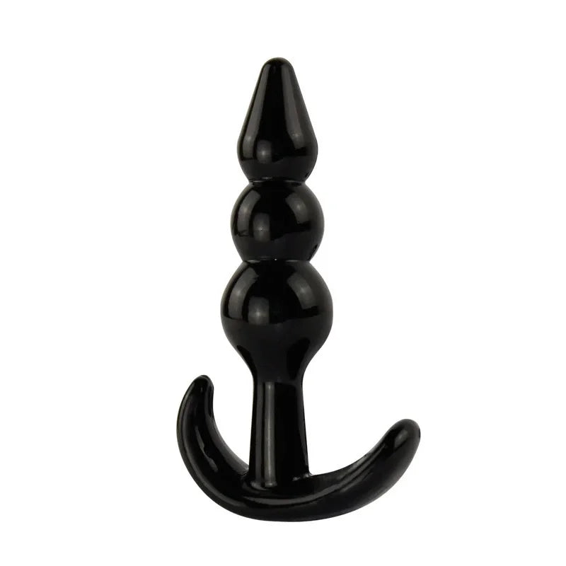 Silicone anal plug safety Dildo vibrator sex toy men and women anal massager buttocks plug intimate products adult homosexual pr