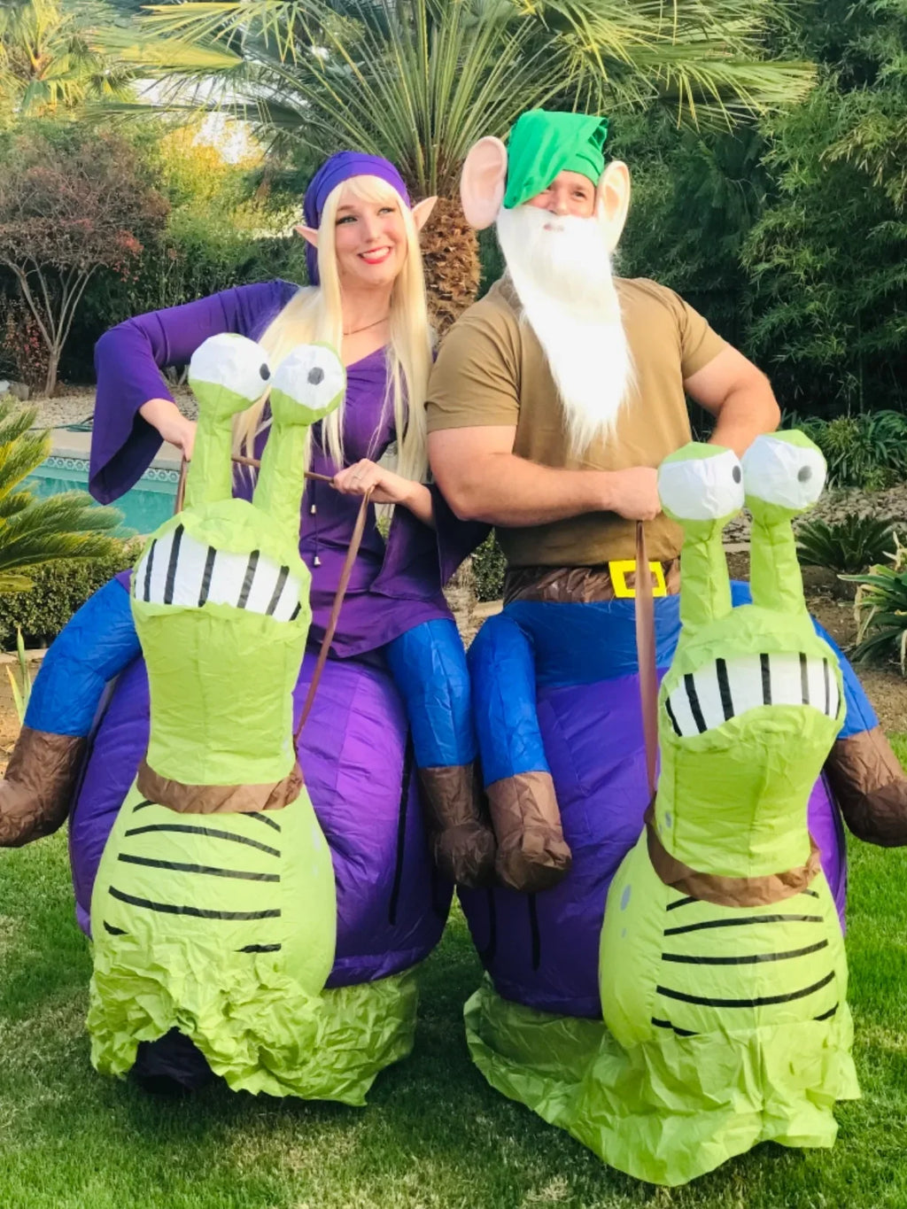 Inflatable Snail Costume Adult Blow up Animals Cosplay Suit Halloween Costume