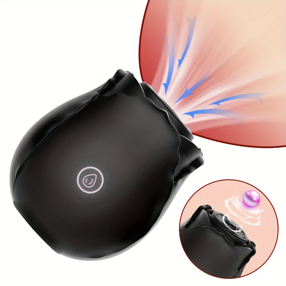 Vibrator Clitoral Stimulator Powerful Massager With Vibration For Women Sex Toy Wholesale Rose Vibrator For A Full Body 6 colors