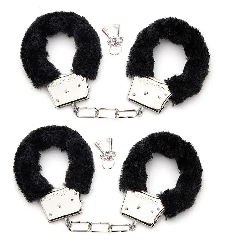 Erotic Accessories Sex Toys 2pc BDSM Bondage Handcuffs for Restraints Cuffs Fetish Adult Couples Games Juguetes Sexuales Gift