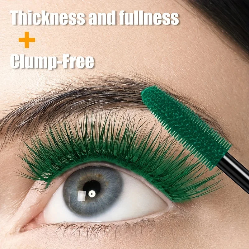 Ultra-fine Small Brush Head Mascara Lengthening Black 3D Lash Eyelash Extension Eye Lashes Long-wearing Black Color Mascara