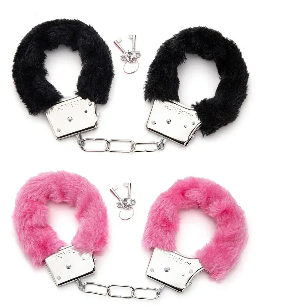 Erotic Accessories Sex Toys 2pc BDSM Bondage Handcuffs for Restraints Cuffs Fetish Adult Couples Games Juguetes Sexuales Gift
