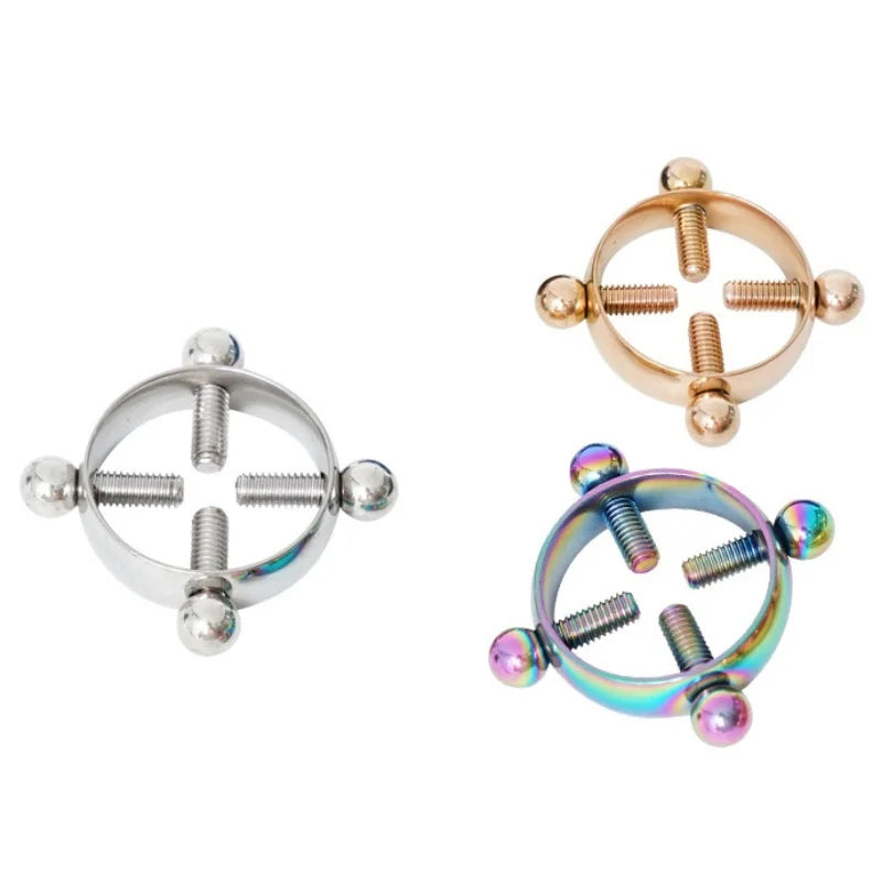 Exotic Accessories Adjustable Nipple Rings Clamp Sex Toys For Women Bdsm Adult Game Fetish Bondage Equipment Erotic Shop Gadgets