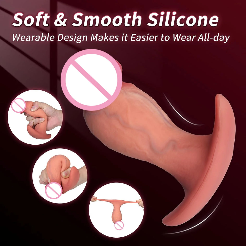 Huge Realistic Dildo Sex Toys G-Spot Anal Plug Butt Plug Dildo Premium Silicone Prostate Massager Anal Training for women men