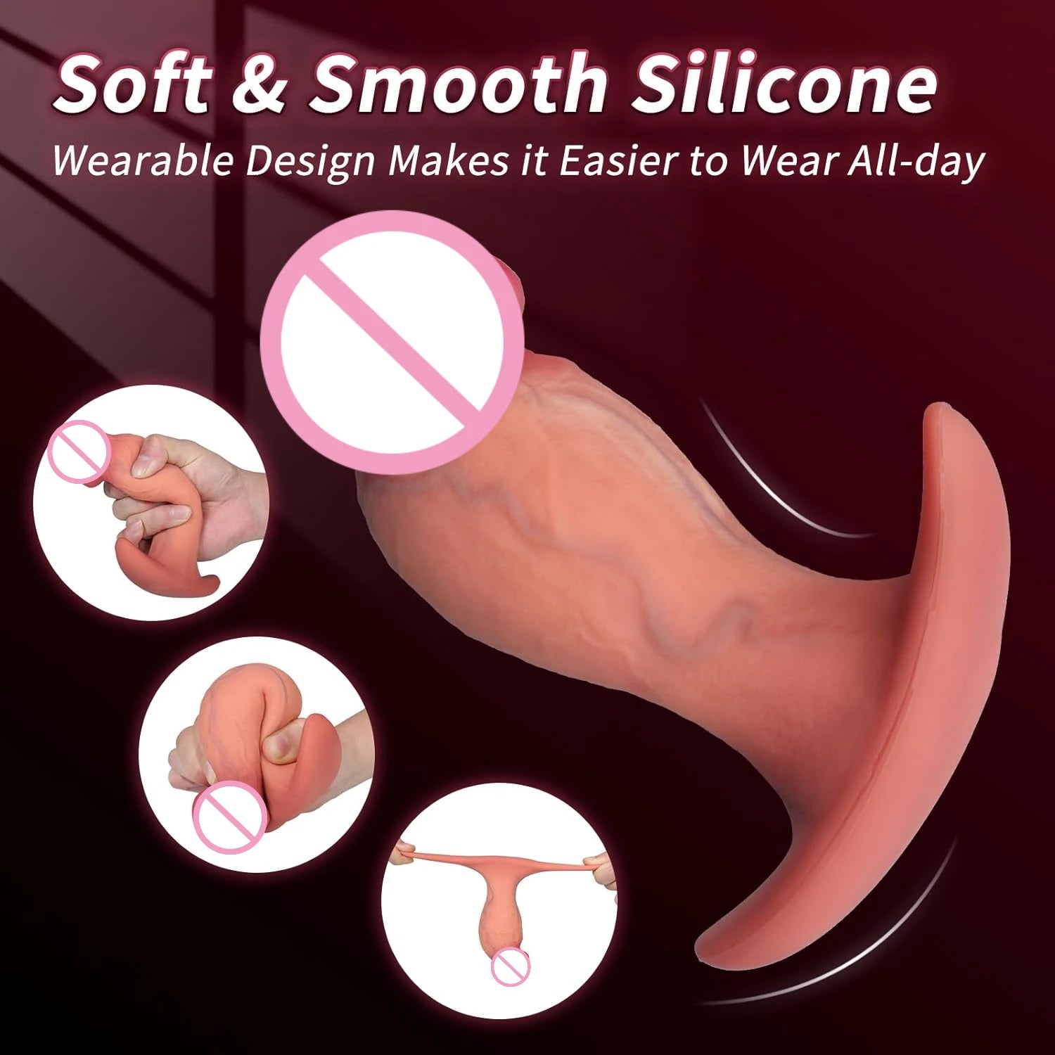 Huge Realistic Dildo Sex Toys G-Spot Anal Plug Butt Plug Dildo Premium Silicone Prostate Massager Anal Training for women men