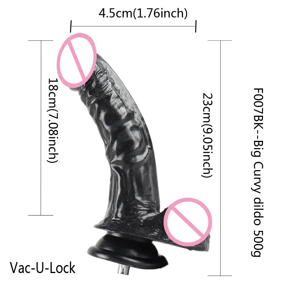 Sex machine attachment big dildo sexy woman with penis length 23cm and width 4 cm adult toy female sex toy masturbation vibrator