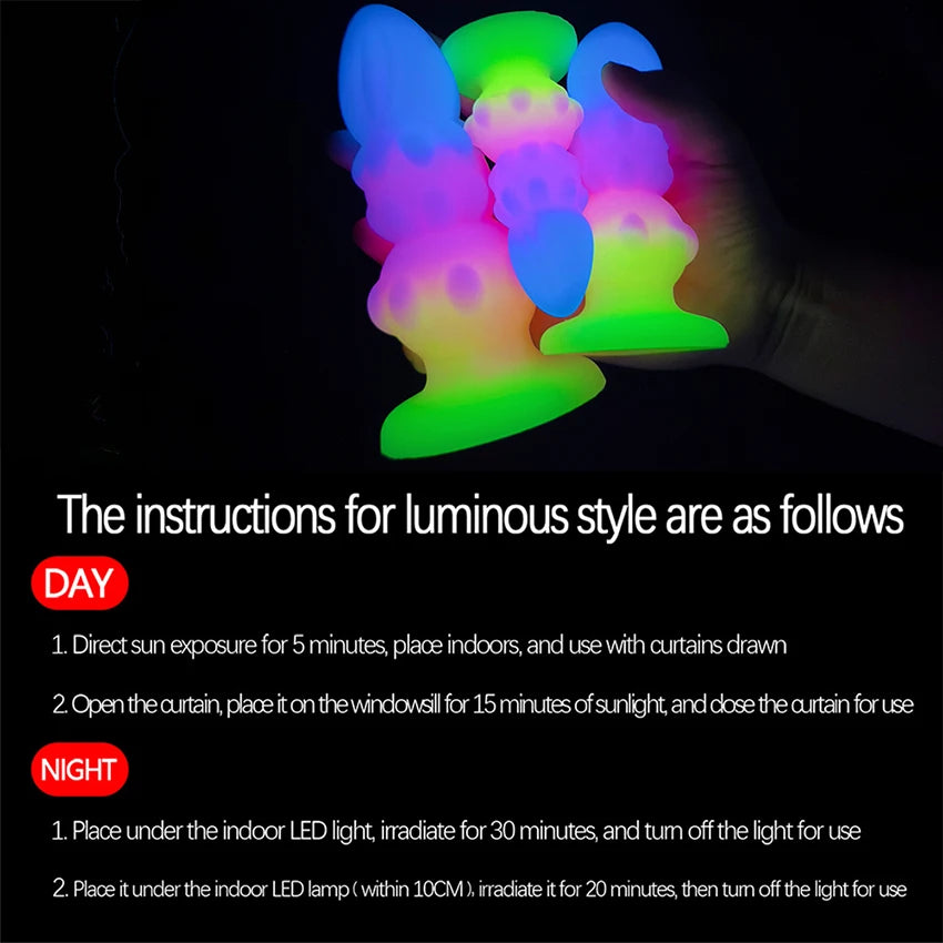 Anal Butt Plug Dildo Vaginal Plug Prostate Massager Analsex Masturbation Adult Cute Soft Colourful Sex Toy For Women Men Product