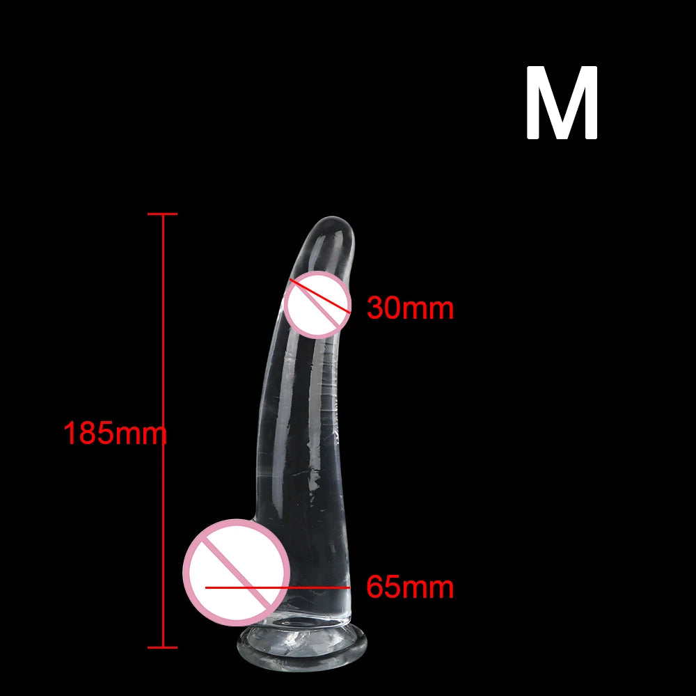 Big Dildos S- XXL Anal Plug for Women Vaginal Gspot Stimulator Men Butt Dilator Artificial Penis Female Masturbator Sex Toys 18