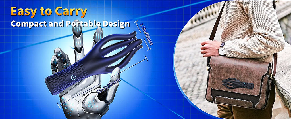Male Penis Vibrator Sex Toys,4 Tentacles 360° Wrapping Glans Trainer,Fingertip Endurance Delay Exerciser,Masturbator Erotic Toys