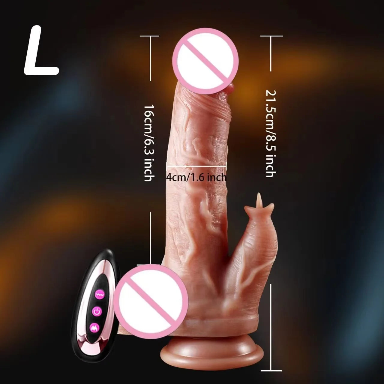 Big Penis Telescopic Dildo Masturbator Vibrator for Remotely Controlled Heating Realistic  Masturbation Massager Sex Toys for Ma
