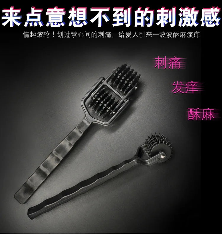 BDSM Slave Fetish Adult Games Body Nipple Labia Massage Stimulator Sex Toys for Couples Pin Wheel Gear Roller Erotic Flirt Tools
