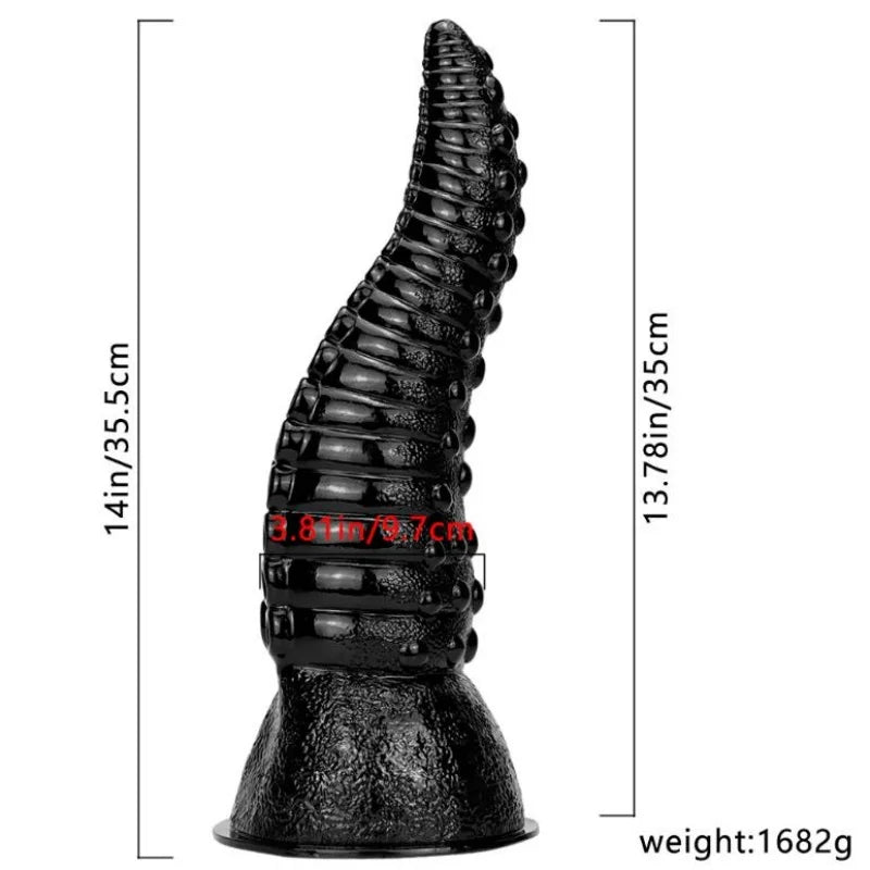Huge Xxxl Anal Plug Octopus Tentacle Dilator Dildo Gigantic Long Butt Plug Sex Toys Anus Prostate Massager for Men Women Gay