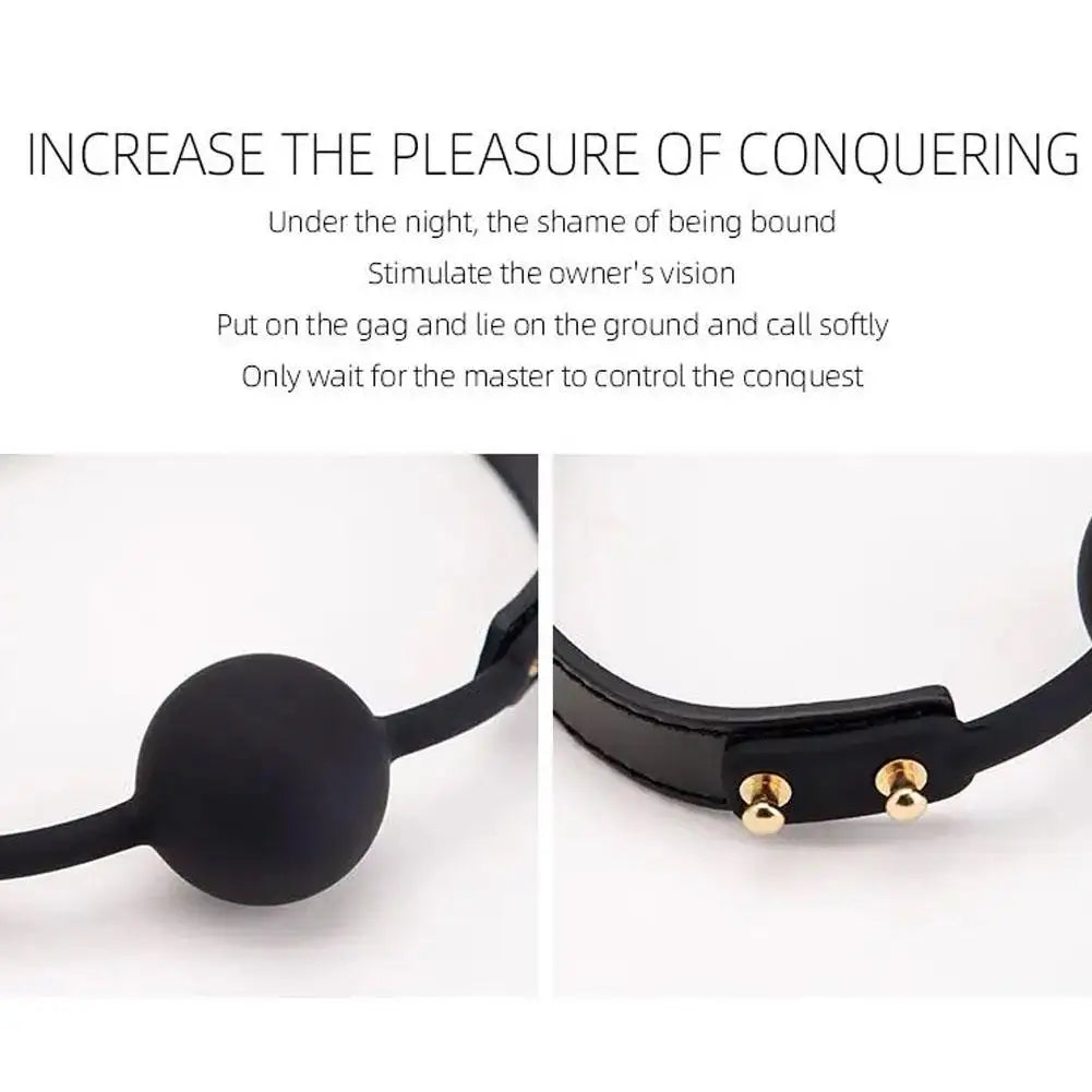 Role-playing Props PU Leather Collar Whip Flirting Mouth plug Handcuffs Sex toys for Women Men Couple Adult Games Sex Toy