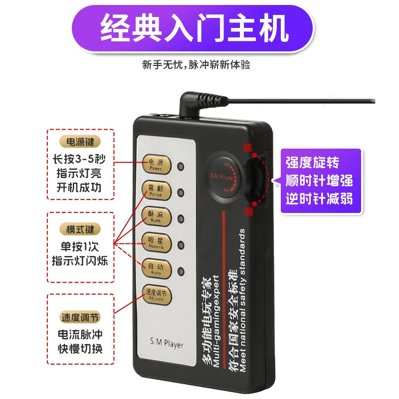 Anal Plug Anal Butt Plug Medical Themed BDSM Fetish Adult Games Sex Toys Men Women Masturbation Sex Products Electric Shock