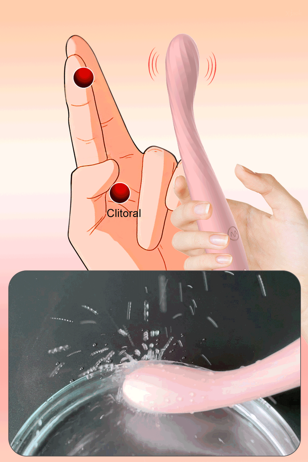 Powerful Beginner G-Spot Vibrators for Women Nipple Clitoris Stimulator Dildo Vagina Massager Sex Toys for Female Adult Orgasm