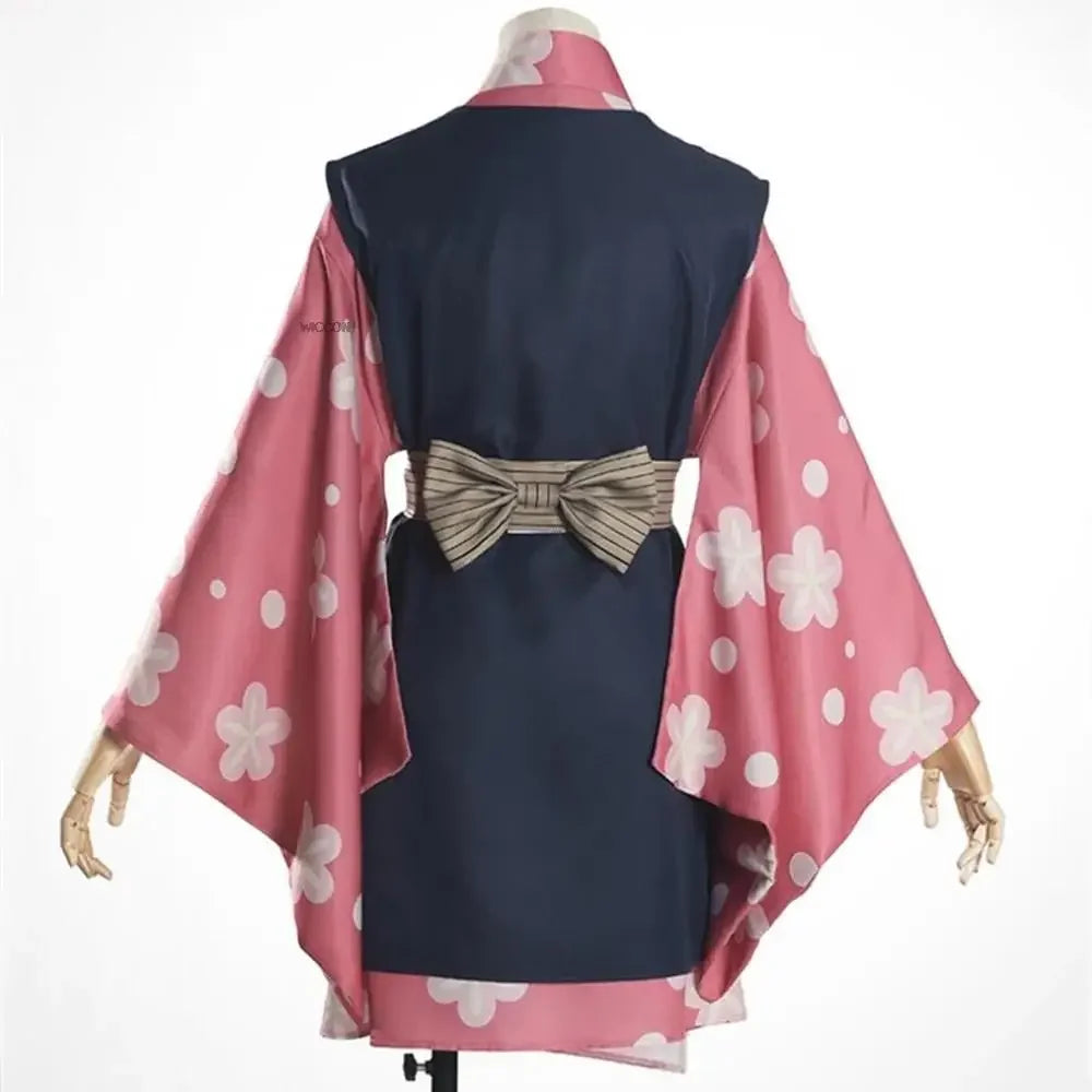 Makomo Cosplay Kostuum Uniform Feestpak Anime Kimono Volledige Set