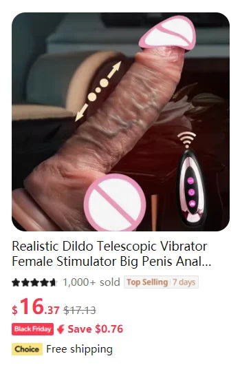 Realistic Dildo Vibrator Penis Telescopic Massager vibrating female Masturbation Remote Control Big Dick Anal 18 Adult Sex Toys