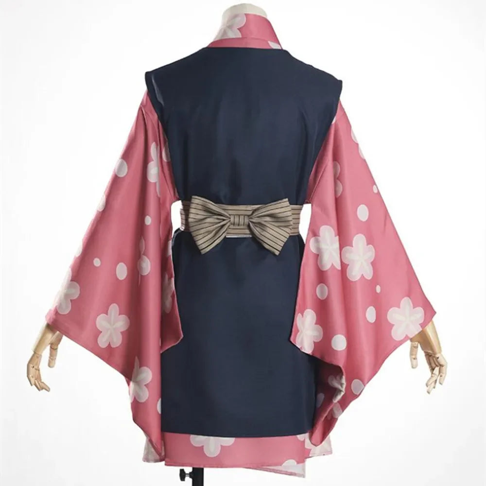Makomo Cosplay Kostuum Uniform Feestpak Anime Kimono Volledige Set