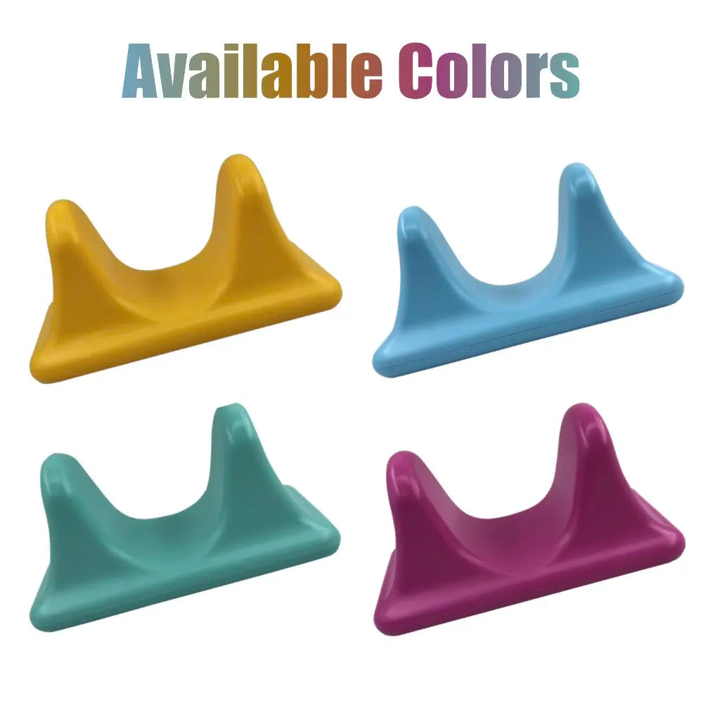 Deep Tissue Waist Muscle Relaxer Massager for Hip, Back and Psoas Training, Body Stretching with Ergonomic Design