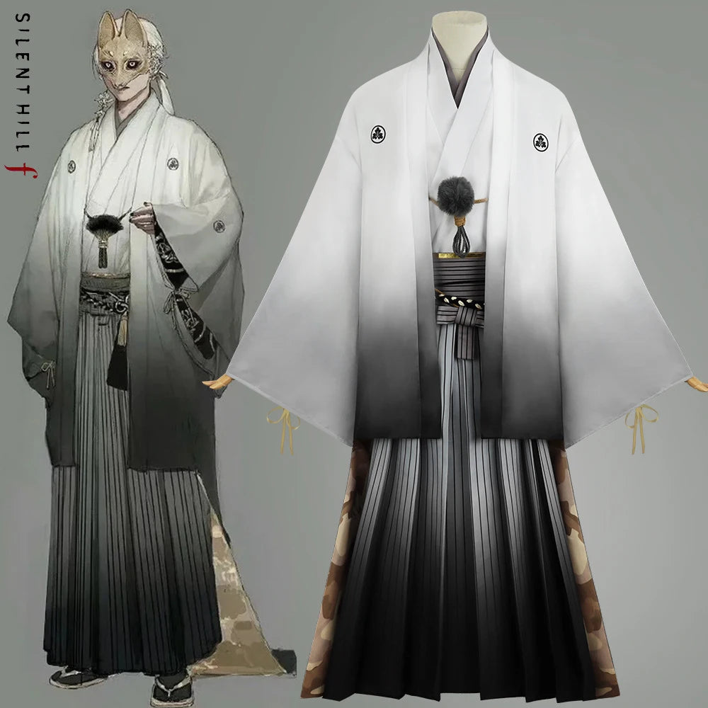 New Game Fox Chang Xi Shou Xing Cosplay Costumes Suit Uniform Game Silent Hill f Halloween Carnival Party Outfits For Men Girls