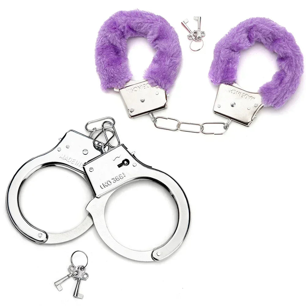 Erotic Accessories Sex Toys 2pc BDSM Bondage Handcuffs for Restraints Cuffs Fetish Adult Couples Games Juguetes Sexuales Gift