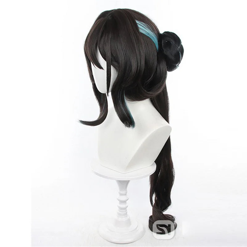 Game Ruan Mei Honkai: Star Rail Armweapons, Pipa, Qin, Broken Iron Cosplay Props Anime Halloween Christmas Party Costumes Wig