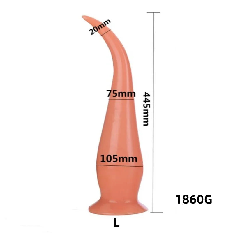 Huge Xxxl Anal Plug Octopus Tentacle Dilator Dildo Gigantic Long Butt Plug Sex Toys Anus Prostate Massager for Men Women Gay